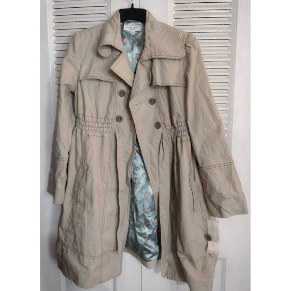 Liz lange Maternity for Target Khaki Trench Jacket